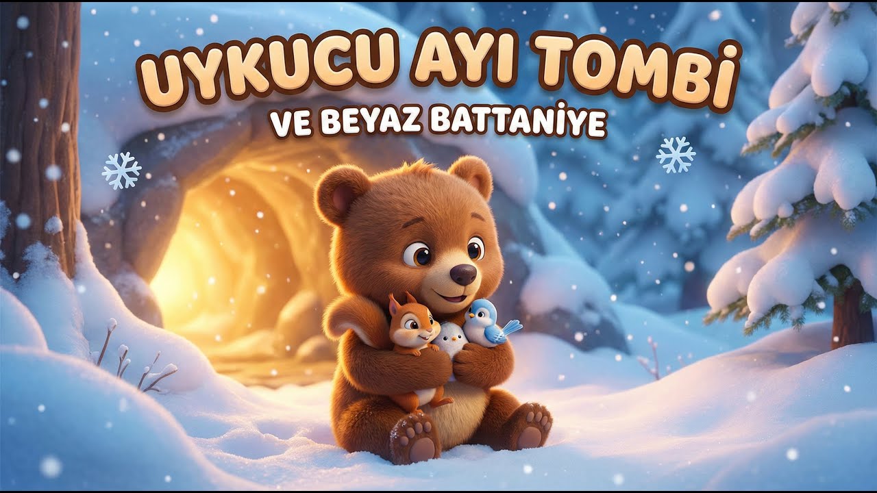 Uykucu Ayı Tombi ve Beyaz Battaniye