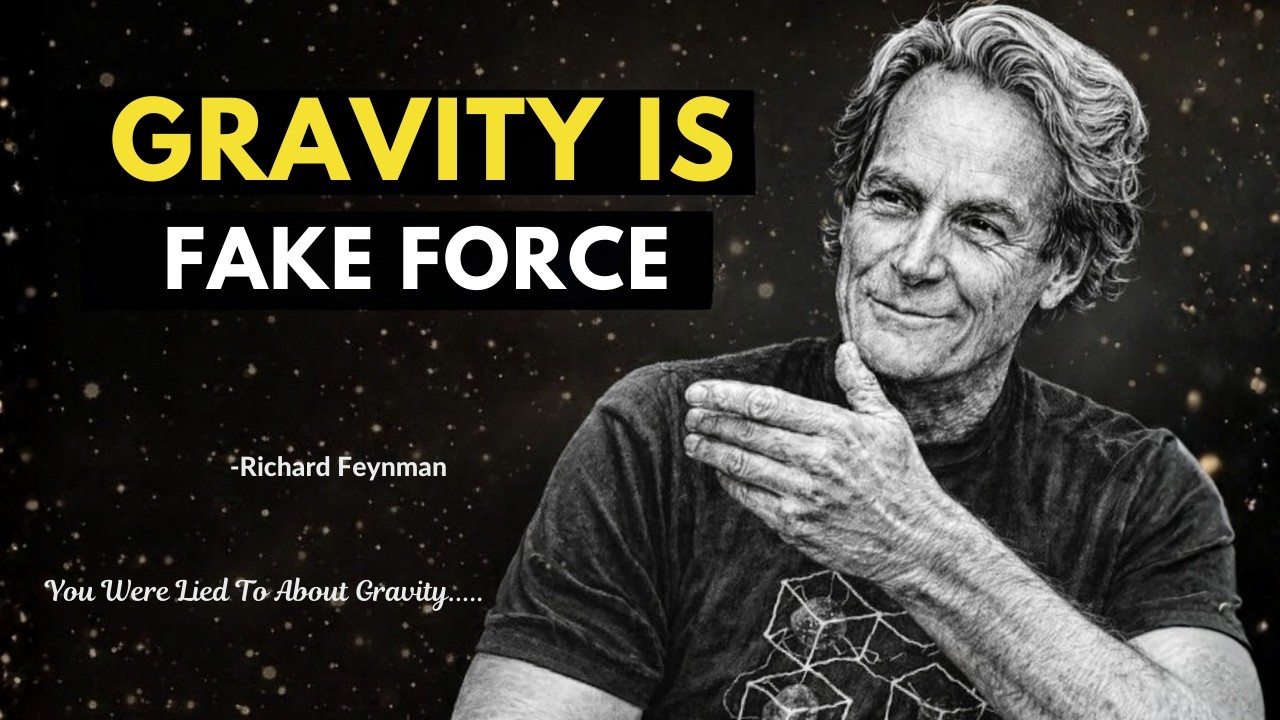 Gravity Is Not a Pull — What Feynman Realized