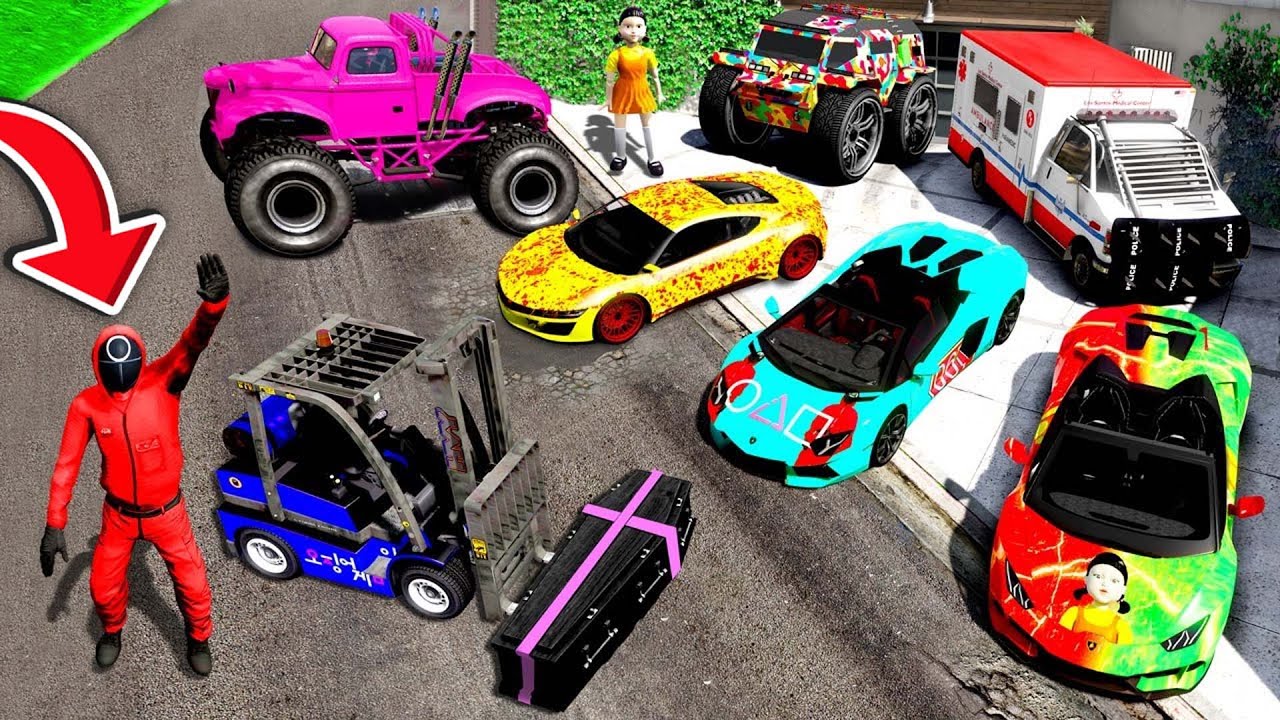 אוסף את הרכבים של משחק הדיונון בGTA V! (הרכבים הכי נדירים של משחקי הדיונון בג'יטיאיי!)