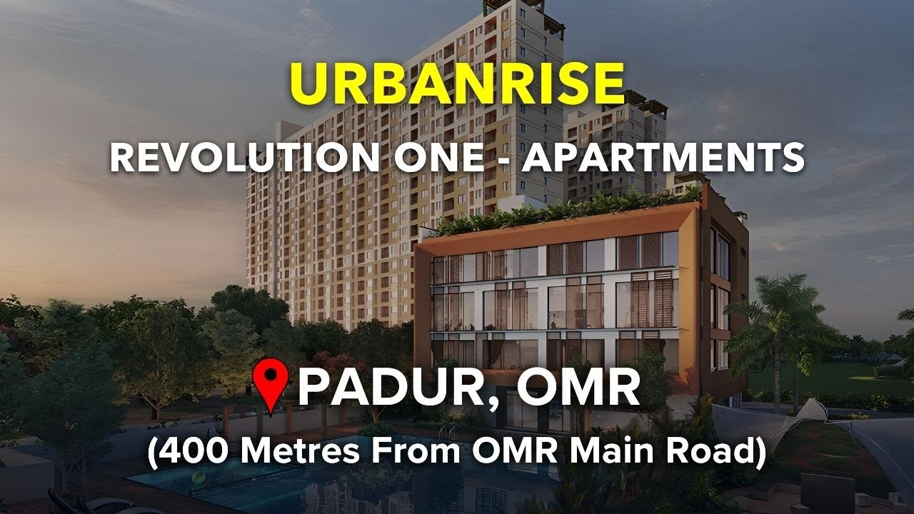 Padur Apartments For Sale | Urbanrise Revolution One | OMR, Chennai #padur #omr #chennai #flats