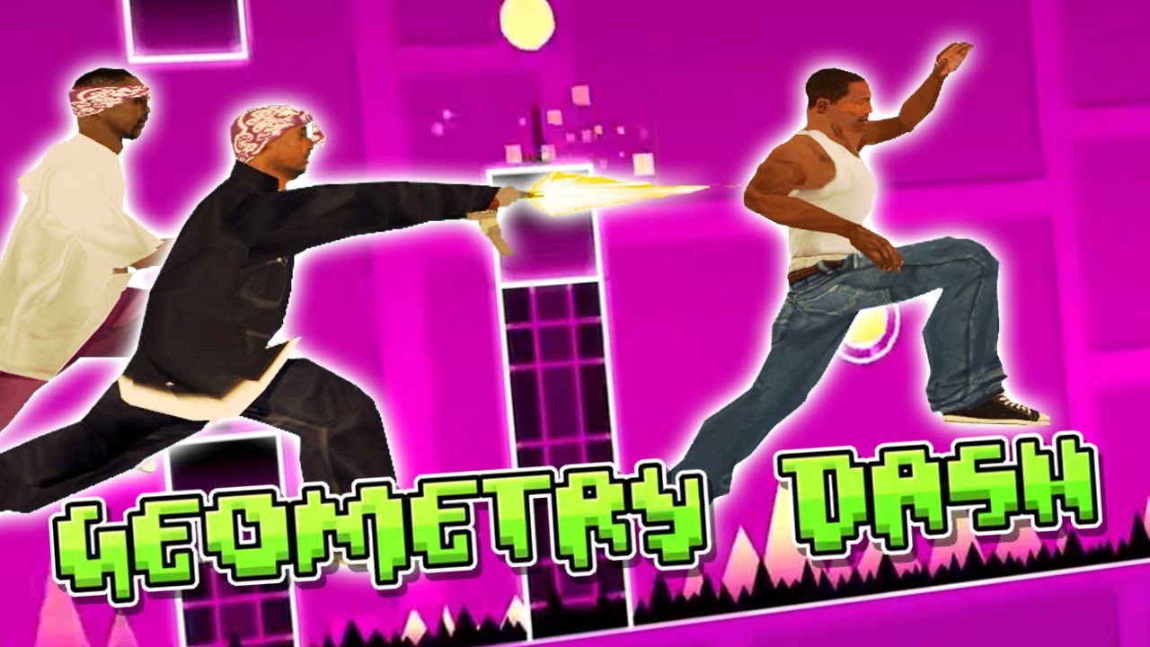 GTA SA Geometry Dash Animaci&oacute;n (Loquendo)