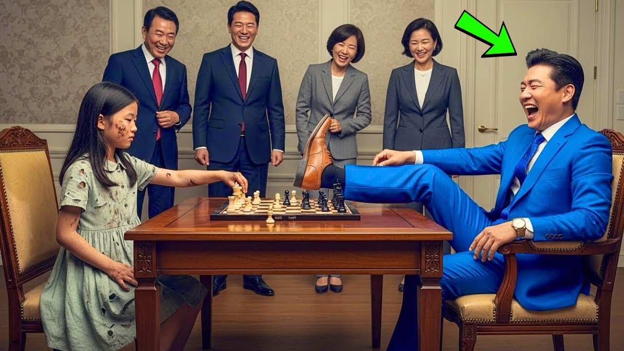 “아저씨, 제가 이기면 음식을 받을 수 있을까요” 라고 가난한 소녀가 애원했다  재벌은 비웃었지만, 그녀의 재능은 전혀 알지 못했다
