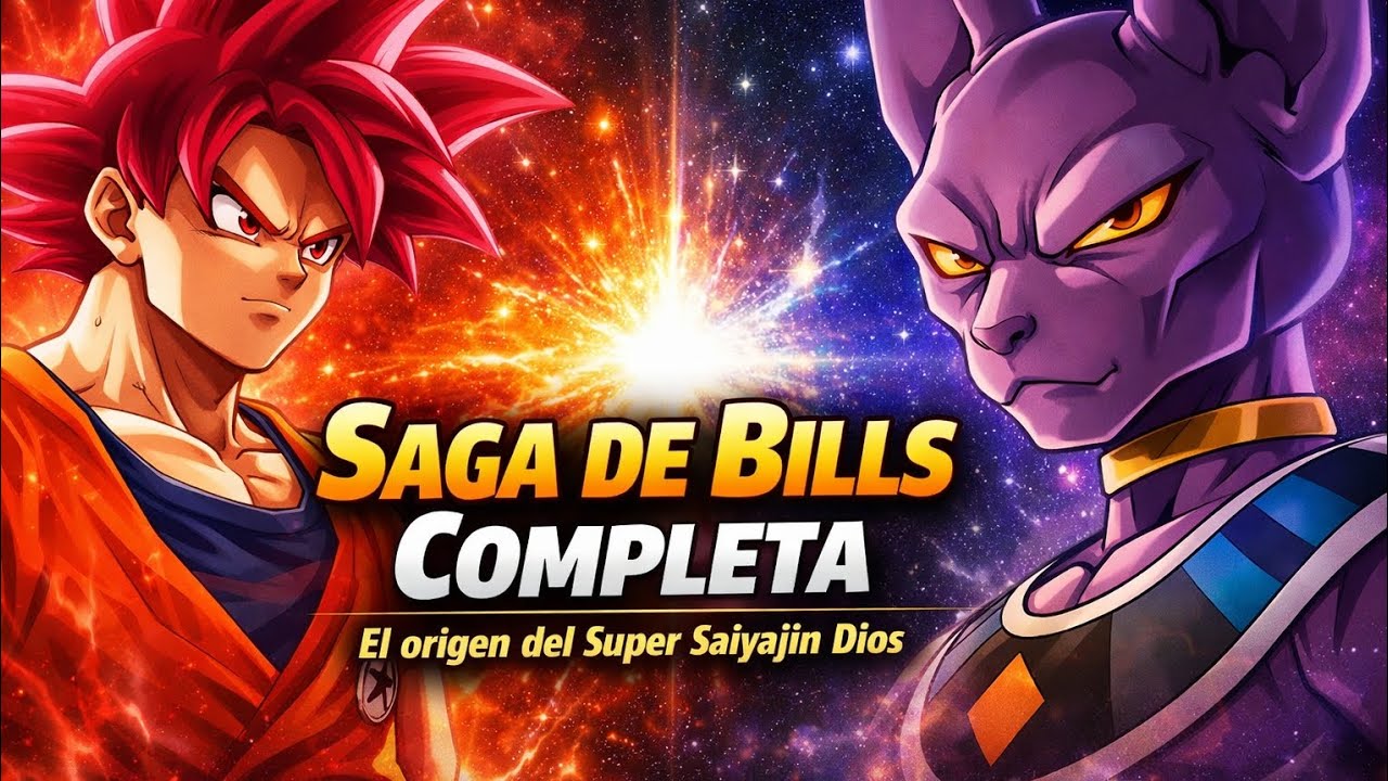DRAGON BALL SUPER MANGA SAGA DE BILLS COMPLETA 