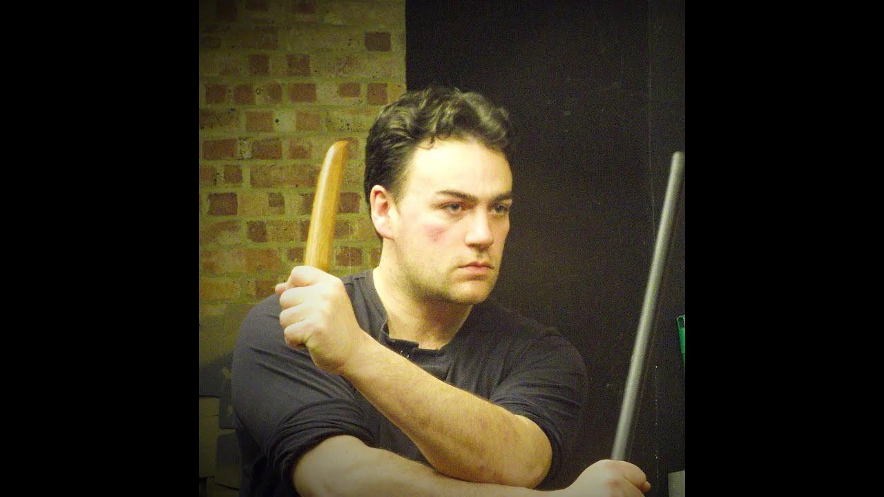 Kali Escrima Training - Stick & Knife - JKD Trapping - How to Defend against Hammer Attack