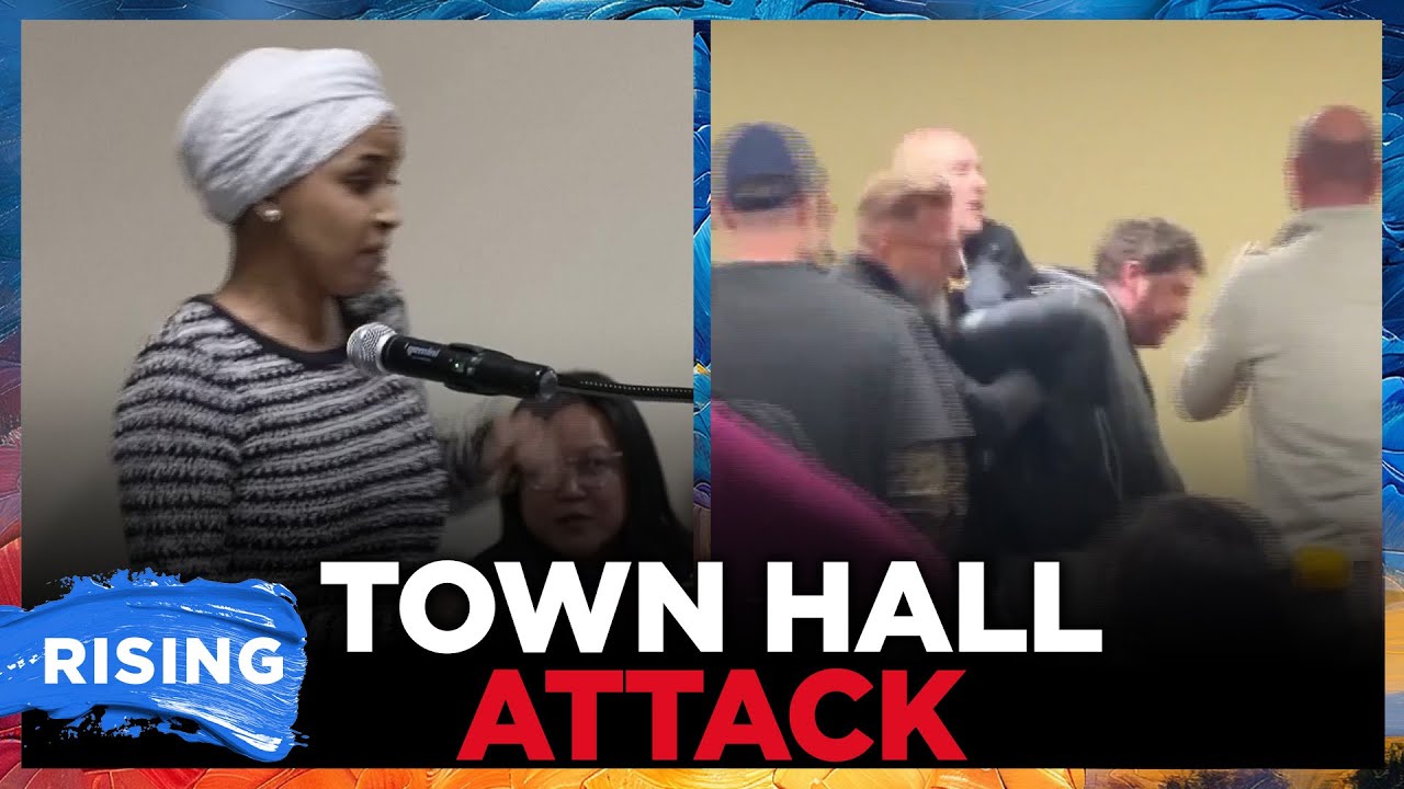 Ilhan Omar SPRAYED With Unknown Substance At Town Hall | RISING