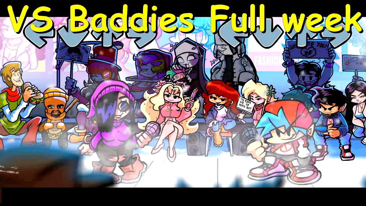 Friday Night Funkin': VS Baddies Целая неделя [FNF Mod/HARD]