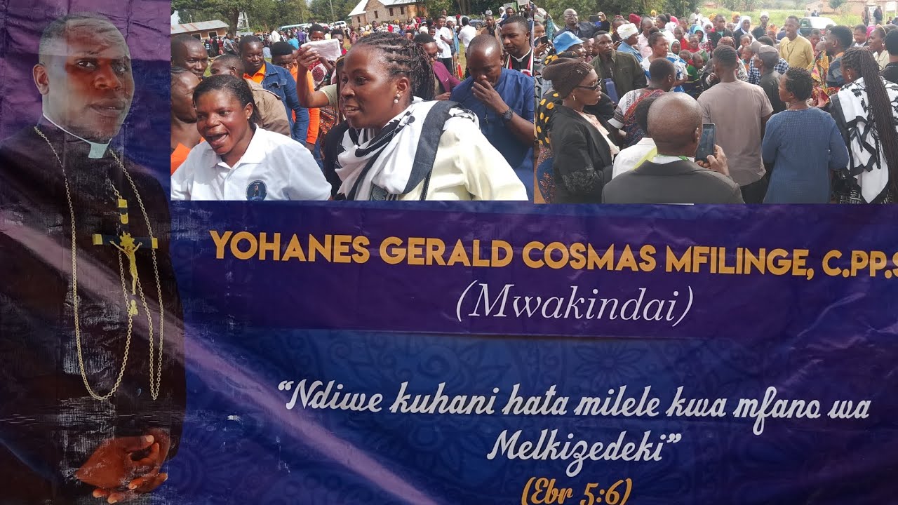 #TAZAMA FURAHA YA WAHEHE WAKICHEZA NYIMBO ZA ASILI KUMPONGEZA PADRE MPYA I PADRE MFILINGE C.PP.S, 