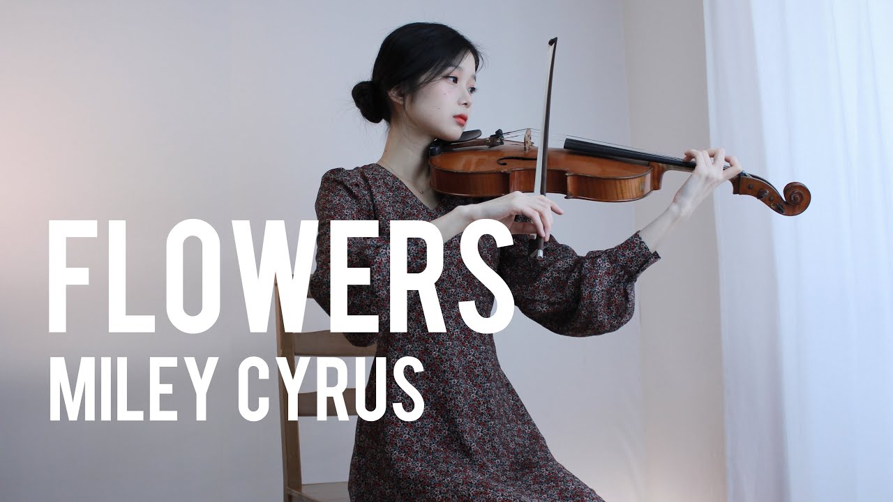 Miley Cyrus - Flowers - Viola Cover