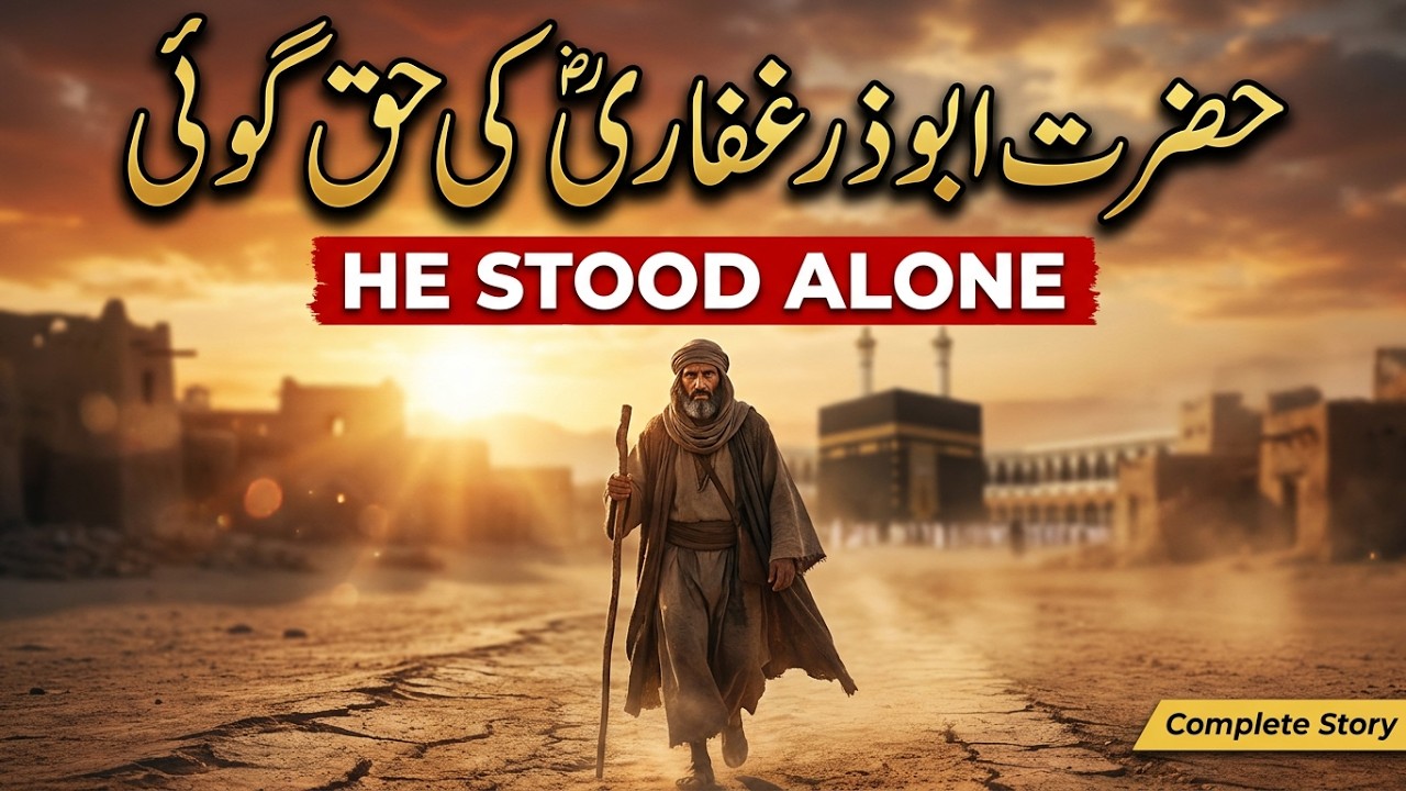 Hazrat Abu Zar Ghaffari ka Islam LANY ka waqia #islamicvideo#viral#sahabastories