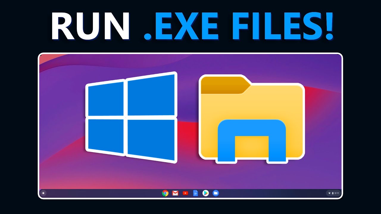 Run .EXE Files on School Chromebook (2026)