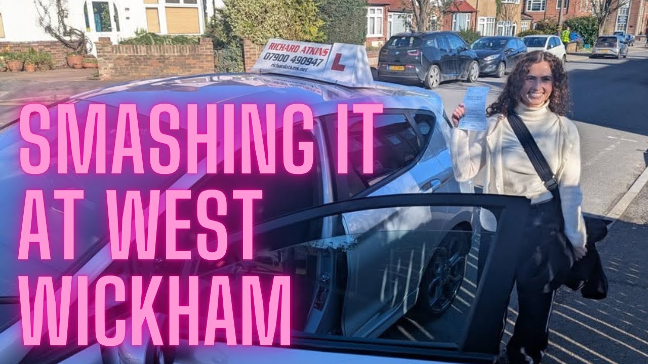 West Wickham Driving Test Route  4 March 2025 @ 9.07am