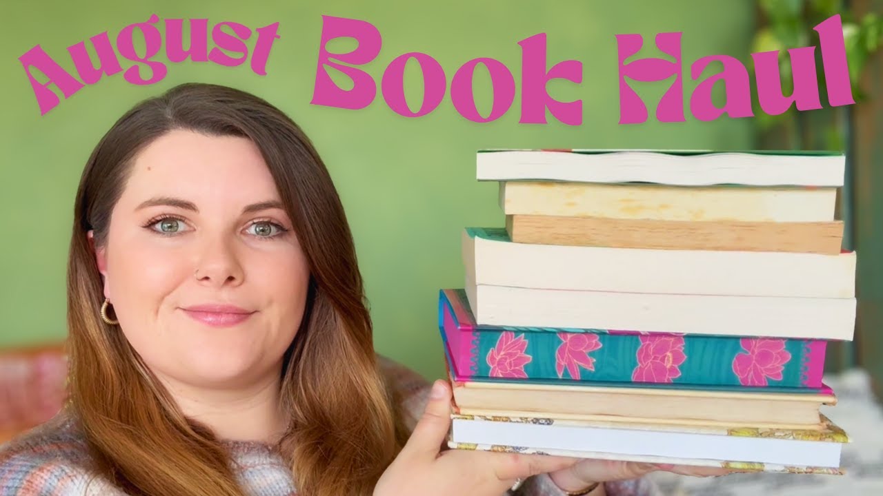 🪷 Book Haul: recent releases, thrifted finds & beautiful covers