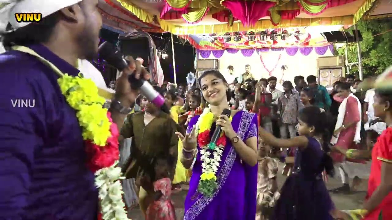 💥அனைவரையும் வியந்து ரசிக்க வைத்த 💚சத்யா  செல்வின் அசத்தலான கும்மி பாட்டு #vinu