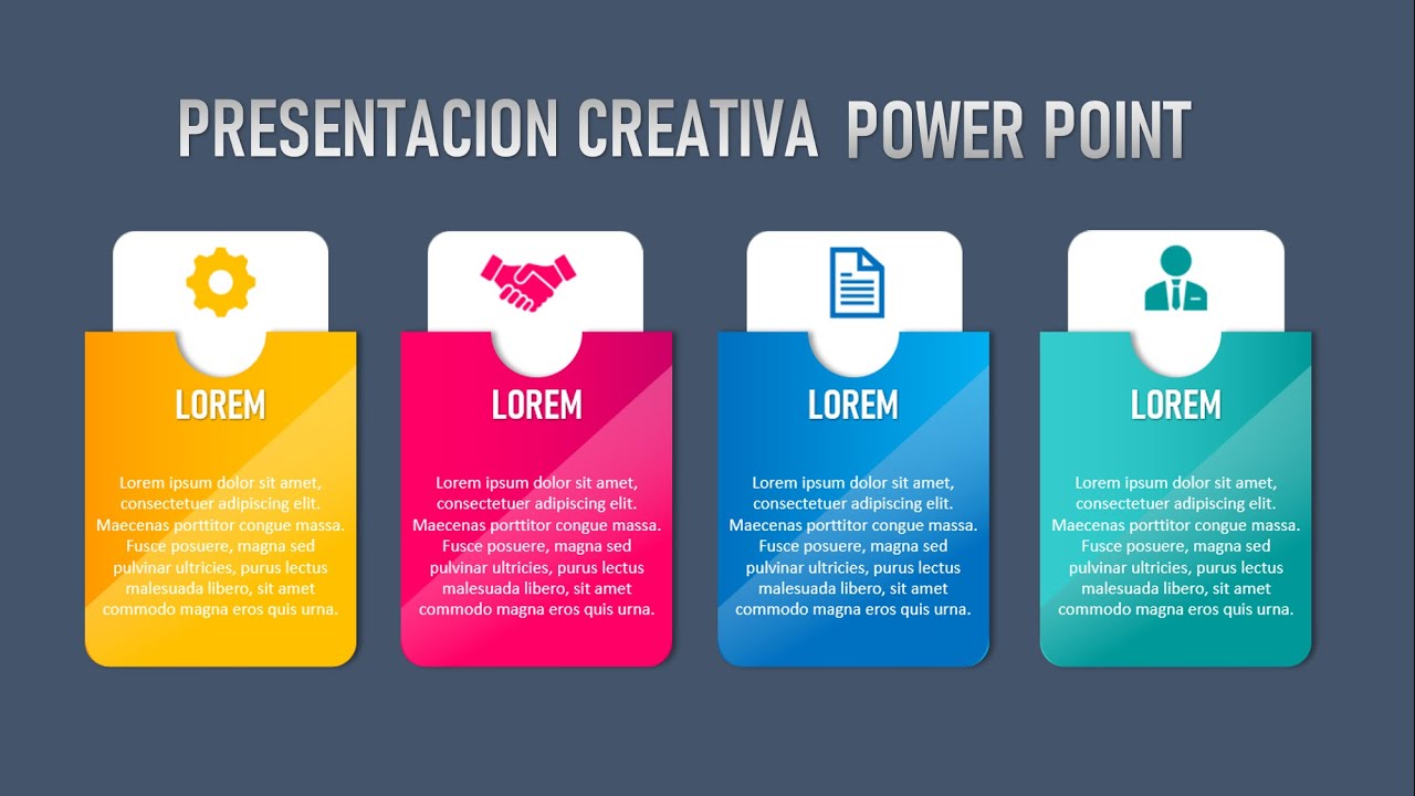 como hacer una diapositiva creativa en POWER POINT diseño 2020✅