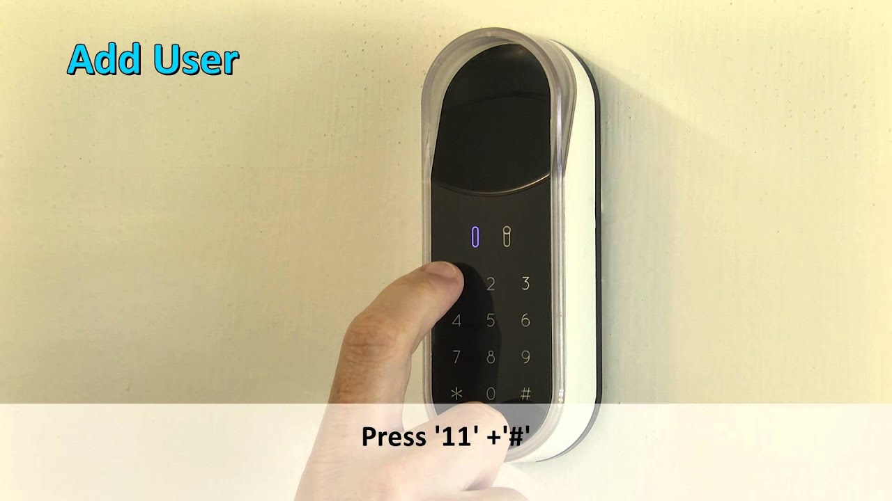 Mul-T-Lock's ENTR Touchpad Reader Setup