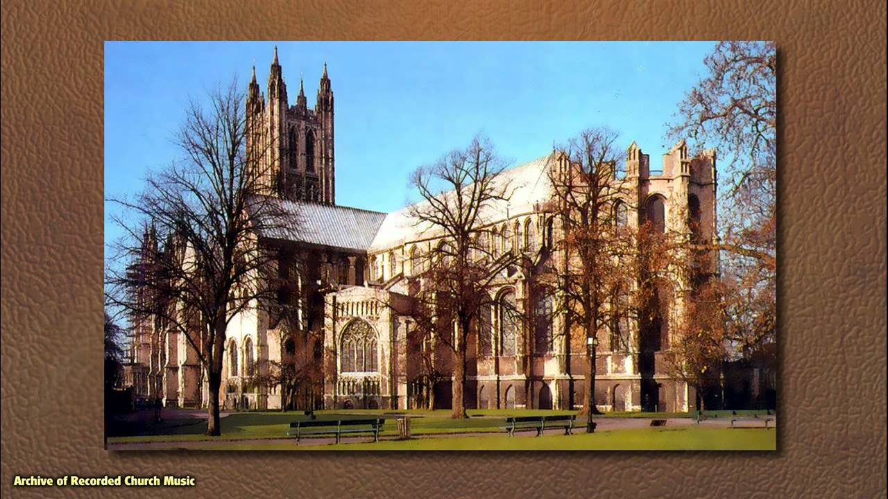 BBC Choral Evensong: Canterbury Cathedral 1965 (Allan Wicks)