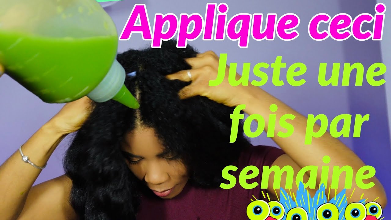 LOTION AU PERSIL POUR BOOSTER LA POUSSE DES CHEVEUX