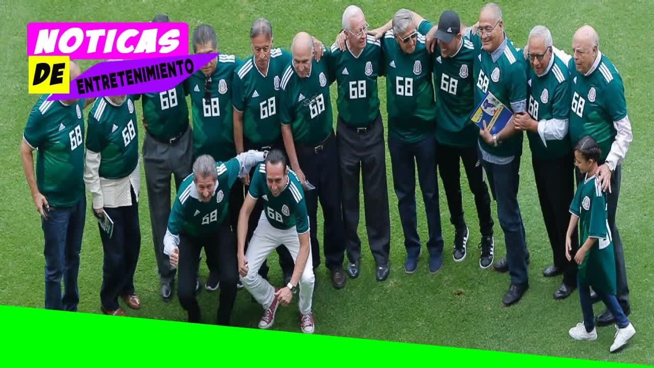 Nacho Trelles y equipo de M&eacute;xico 68 reciben reconocimiento