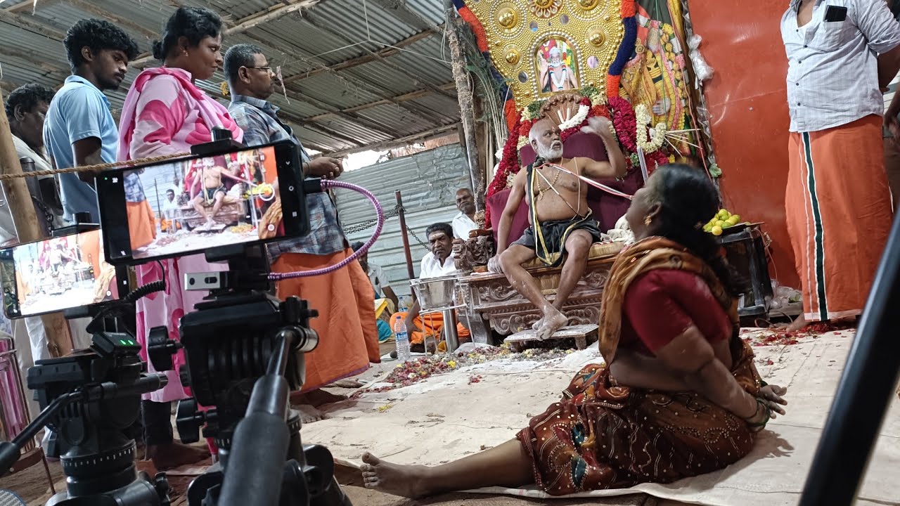பார்ப்பவர்களை மெய்சிலிர்க்க வைத்த சம்பவம் புளியரை கருப்பசாமி அருள் வாக்கு நடந்தது என்ன