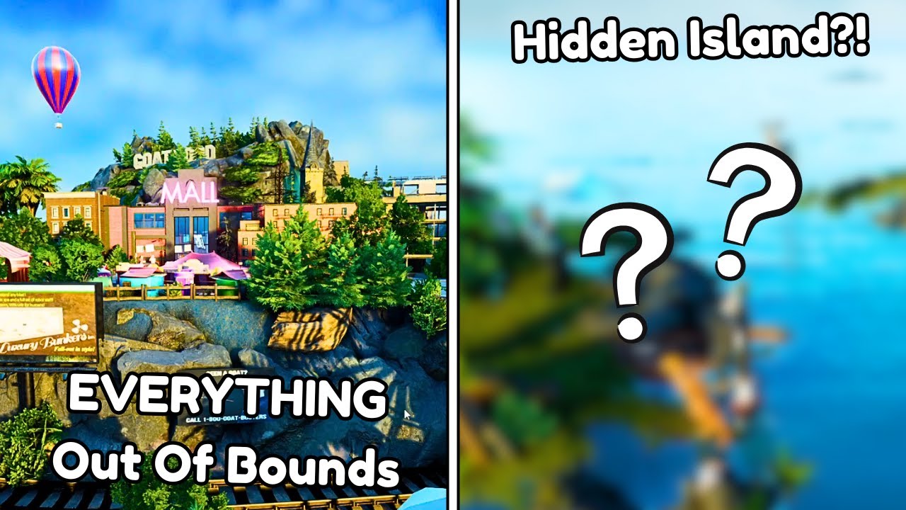 EVERYTHING to see OUT OF BOUNDS in The Main Menu! (Goat Simulator Remastered)
