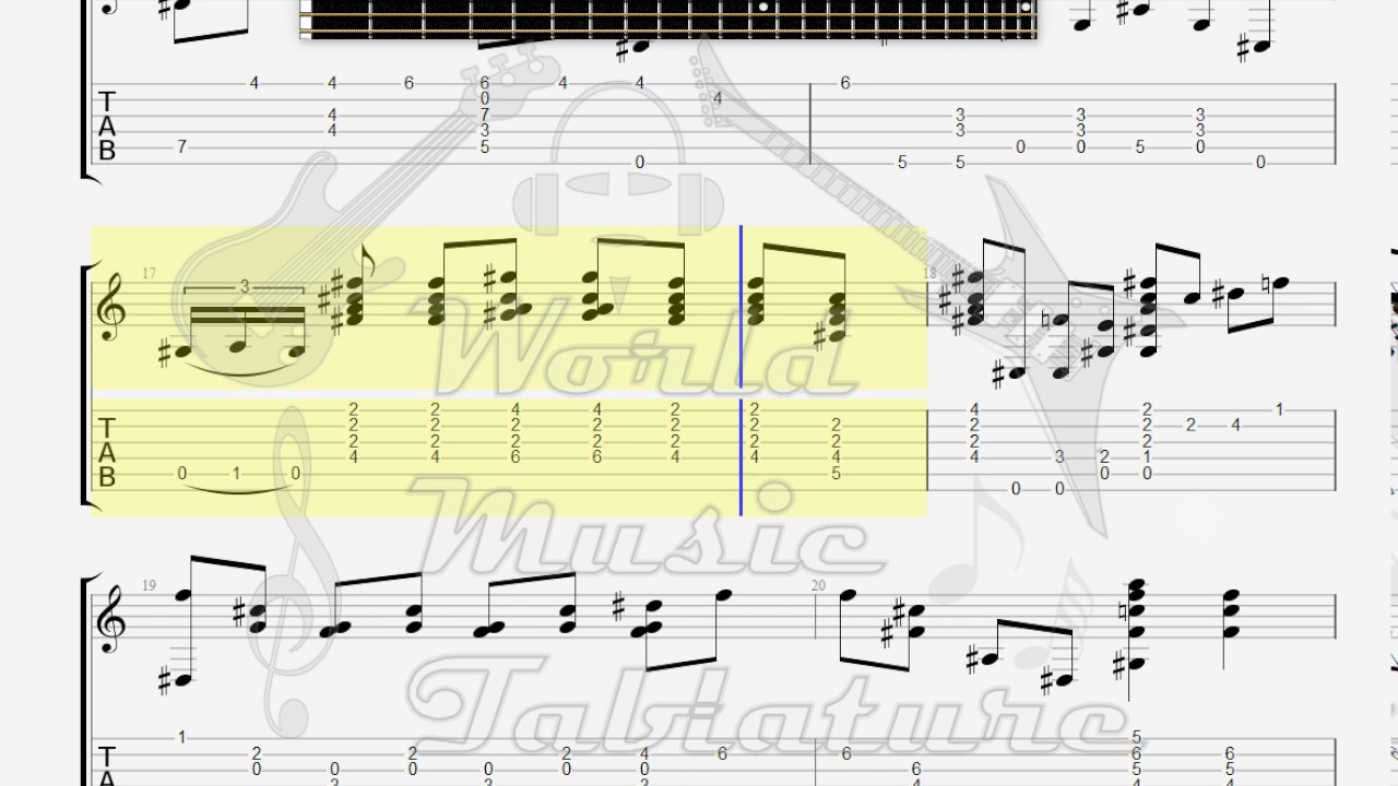 Dyens, Roland   Syracuse GUITAR TAB