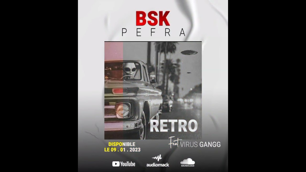 Bsk Pefra ft. @Viruss gangg - Rétro (visualiser) Prod by Msk Beatz.