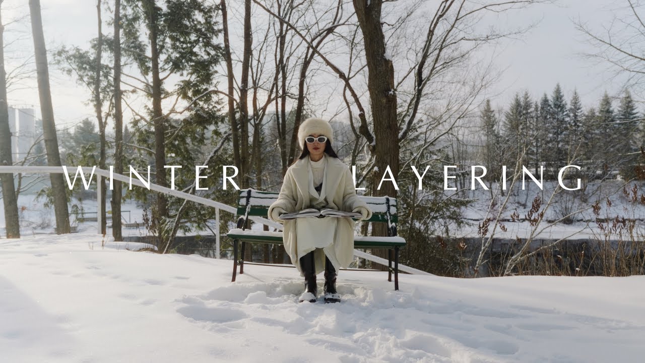 Freezing cold winter layering formula