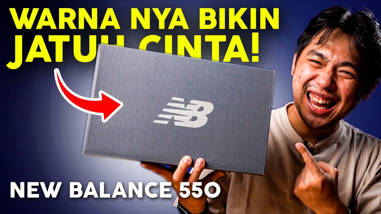 SEPATU NEW BALANCE INI BIKIN JATUH CINTA PANDANGAN PERTAMA! | New Balance 550 Red Sea Salt Review