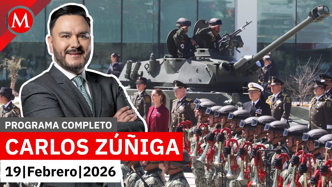 Sheinbaum encabeza el 103 Aniversario del Ejército Mexicano | Carlos Zúñiga, 19 de febrero de 2026