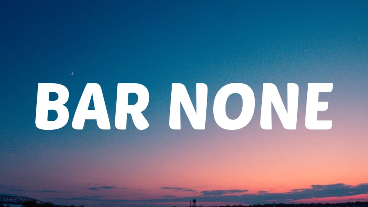 Jordan Davis - Bar None (Lyrics)