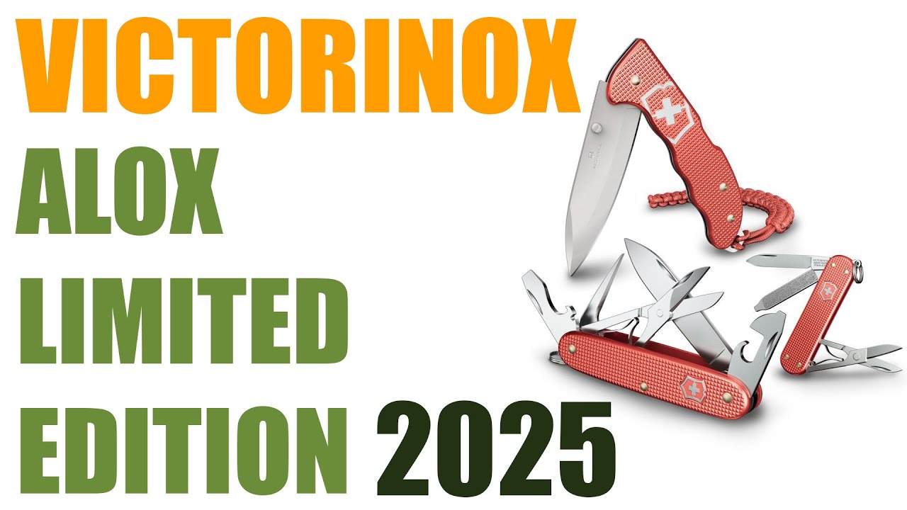 Victorinox Alox Limited Edition 2025 - Evoke, Pioneer X, Classic SD - Présentation et comparatif