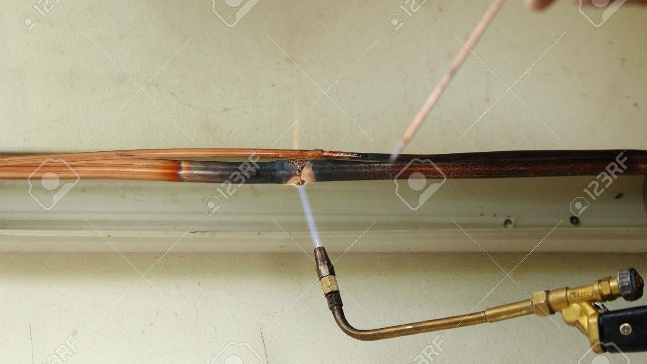 Pratique soudure en Réfrigération