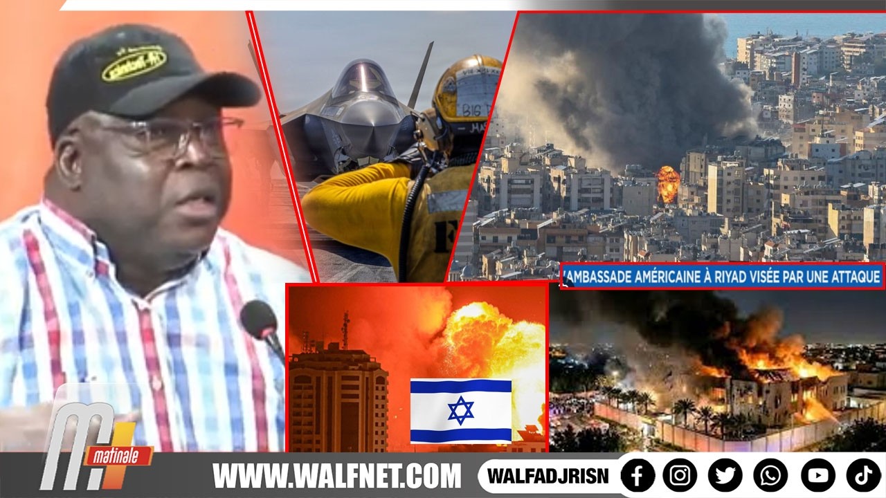 Iran bombarde l'ambassade des États-Unis en Arabie Saoudite, Israel en feu: décryptage Pape Sané