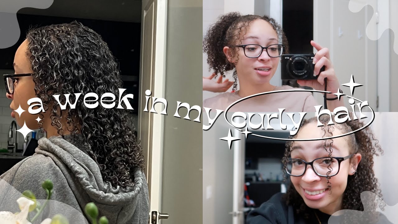 a week in my NATURAL hair | my wash day routine, styling, my fav products, growth tips + more!