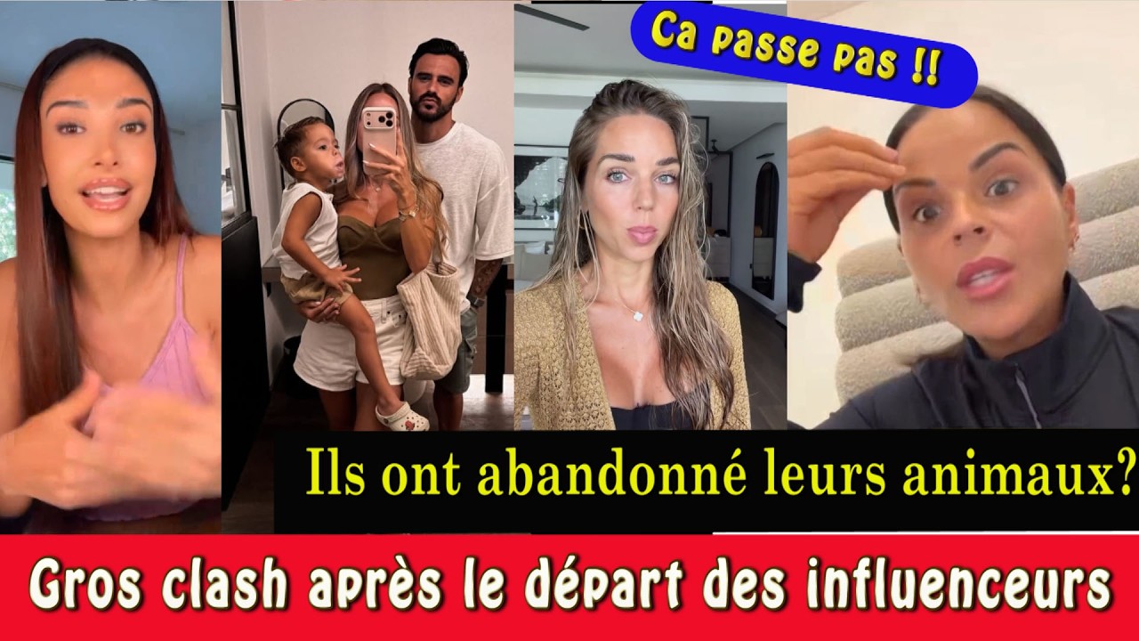 😱 GROS CLASH : MADDY QUITTE DUBAÏ SANS SA CHIENNE, LES INFLUENCEURS S’INDIGNENT !