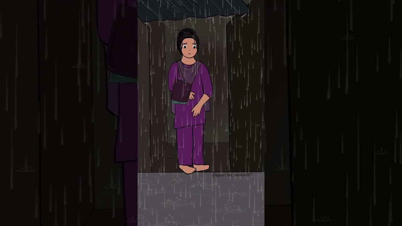 Monsoons back then.!!🌧️🥹 #monsoon #rainydays #childhoodnostalgia #animation #childhoodmemories