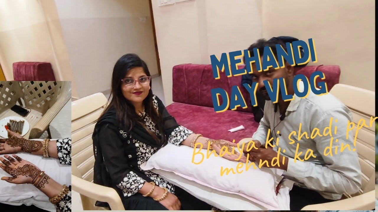 “Mehndi Day Vlog in Chattisgarh | Shaadi Se Pehle Fun & Celebration 🌸"