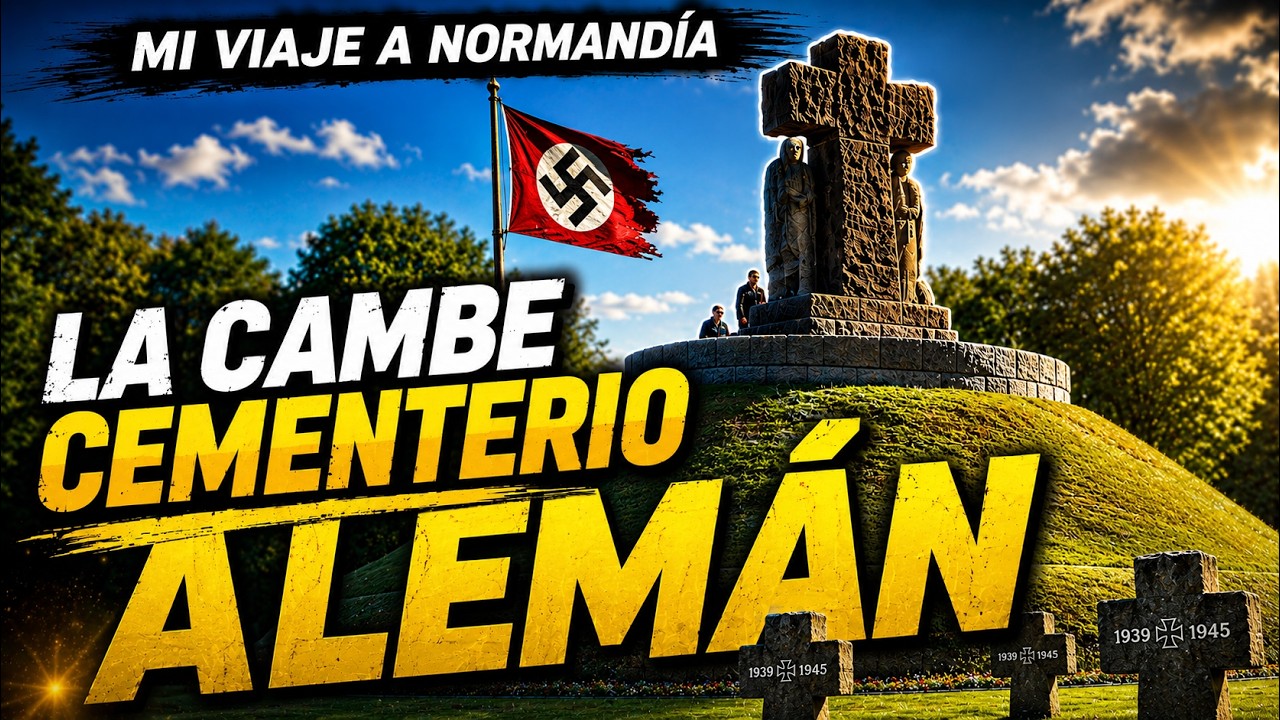 🪦🇩🇪 CEMENTERIO ALEMÁN de LA CAMBE | Normandia 2023