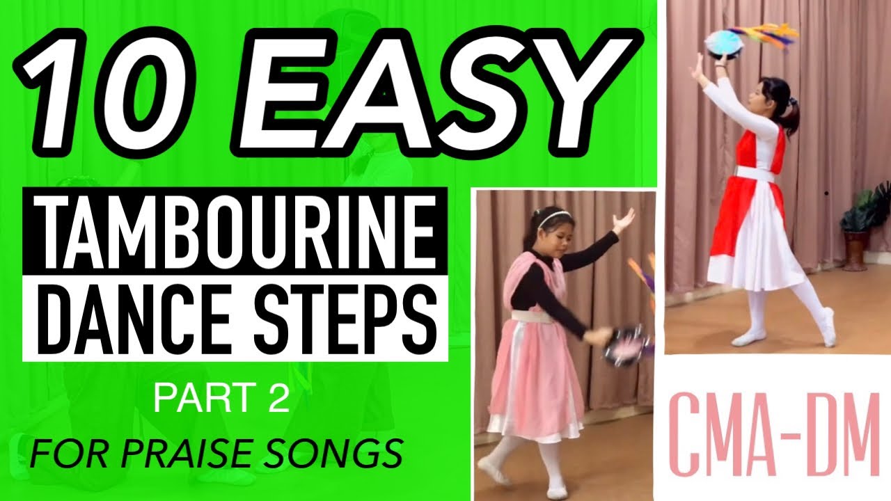 10 Easy Tambourine Dance Steps pt. 2