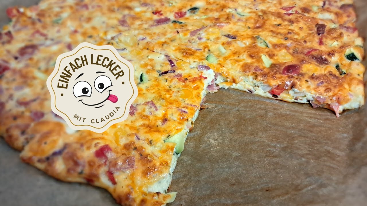 Schüttelpizza einfach lecker 😋 low carb