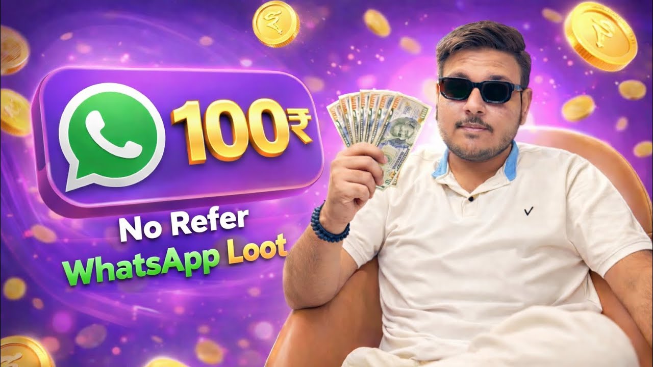 🤑 INSTANT 100₹ Rupees Earn UPI Cash New Earning App Today