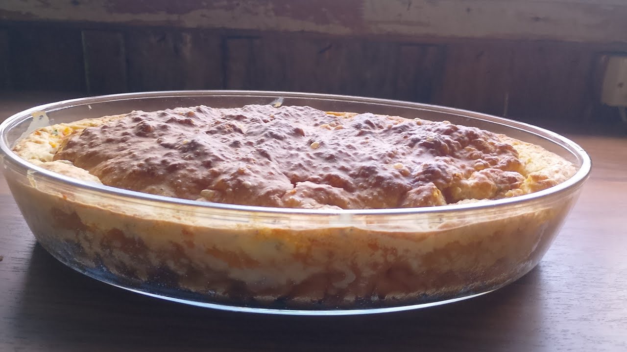 Torta salgada de frango 