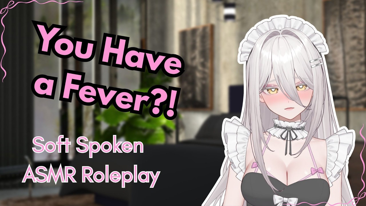 [F4A] [ASMR] Your Maid Cares for You During Fever [Soft Spoken] [Comfort] [Sleep Aid]