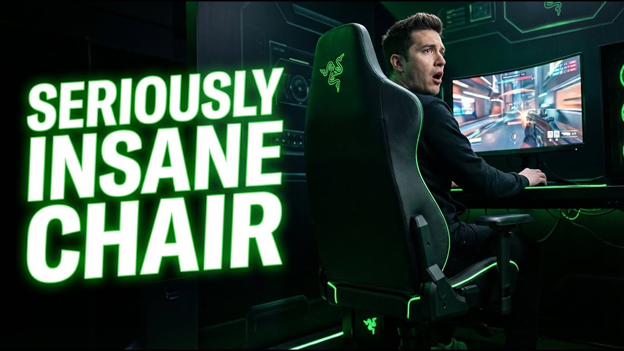 I Tested Razer's New Haptic Gaming Chair at CES 2026