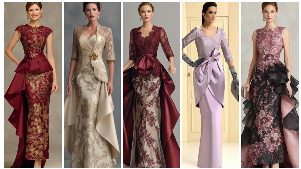Elegance party wear designer gown designing ideas 