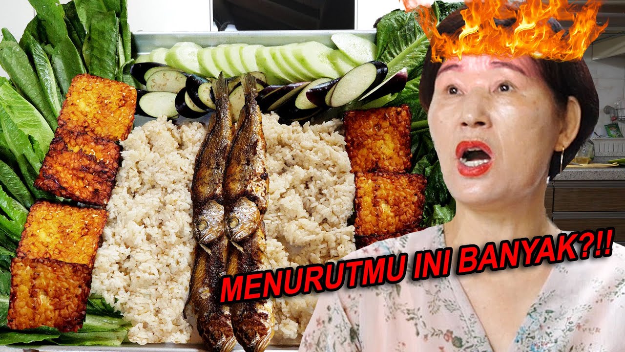 Emak Korea marah banget karena aku menyiapkan sarapannya sedikit..😥😥