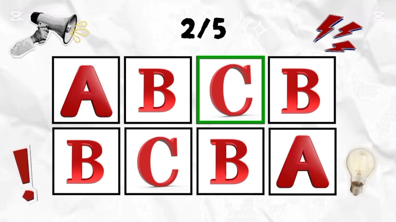 Say The Alphabet beat Pronunciation Challenge |Alphabet Level Game| Talkers Only 🔥 Alphabet Edition