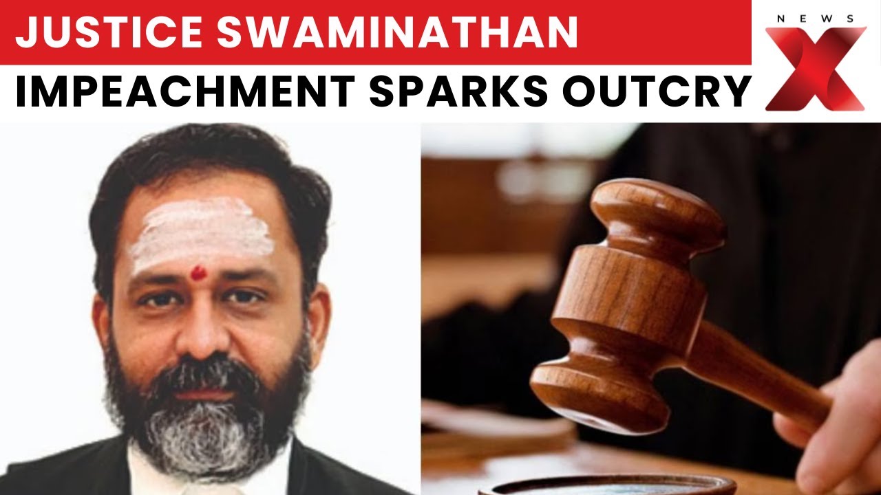 56 Former Judges Condemn Impeachment Move Against Justice Swaminathan, Warn Democracy Threat