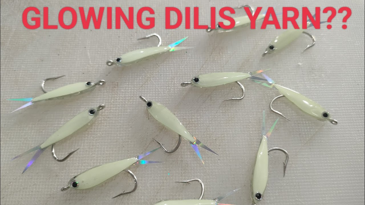 PAIN na malupet sa gabi... luminous lure for night fishing tutorial..
