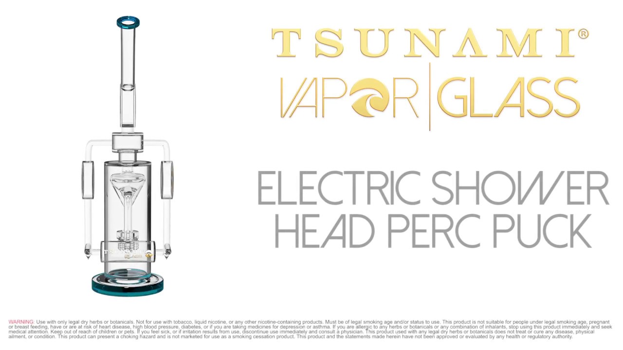 Electric Shower Head Perc Puck